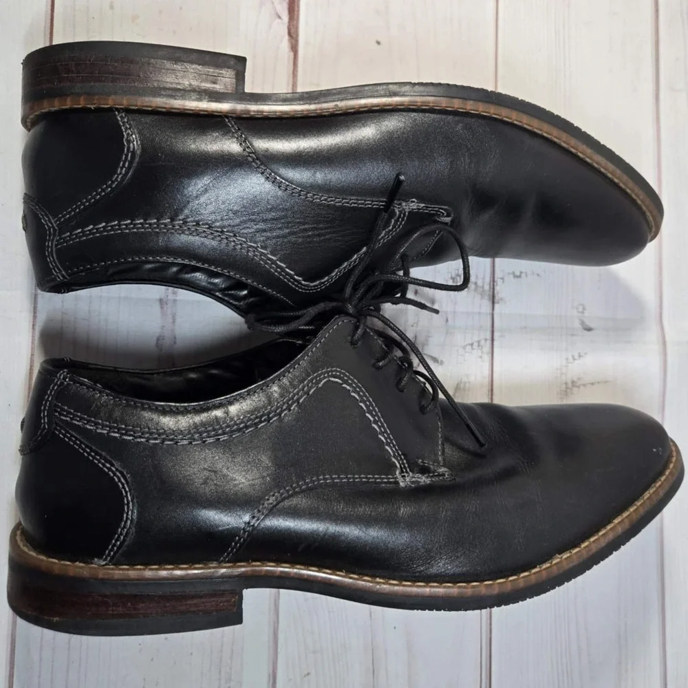 Nunn Bush Men's Westwood Oxford Dress Shoe - Black Size 9.5M‎